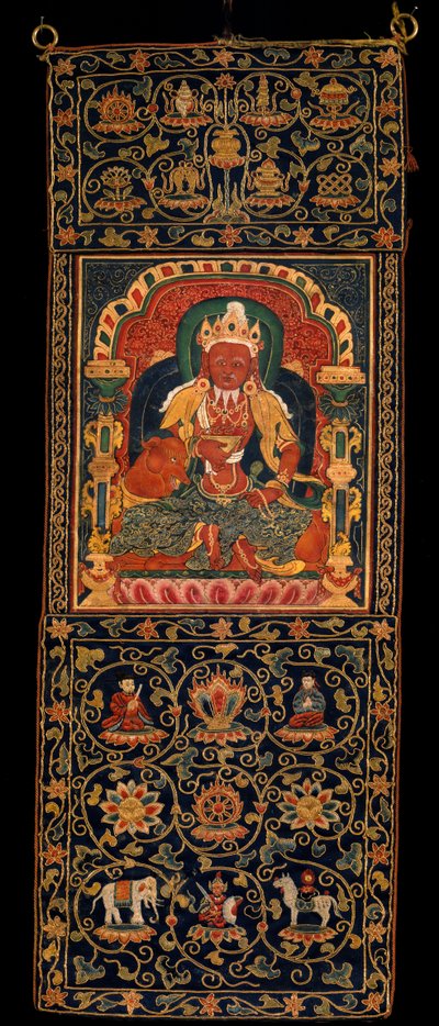 God of Fire, Agni, of the Medicine Buddha Mandala by Unbekannt Unbekannt